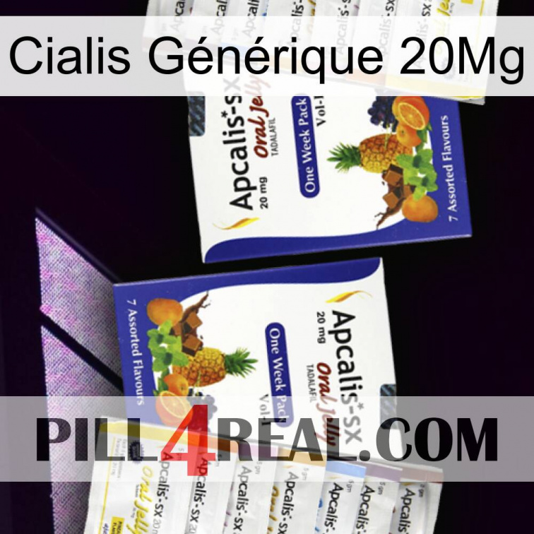 Cialis Générique 20Mg 12